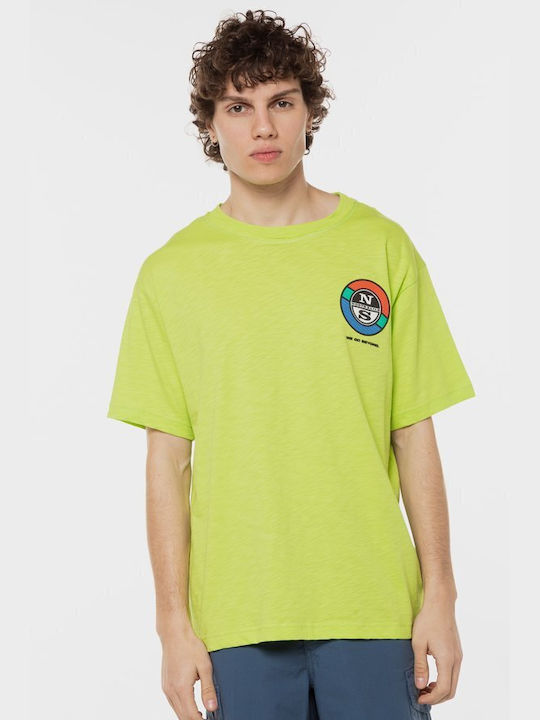 North Sails Men's Short Sleeve T-shirt Green