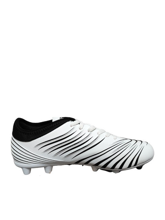 Umbro Toccare III Football Shoes with Cleats White