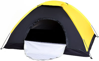 ArteLibre Ko Lipe Σκηνή Camping Igloo Κίτρινη για 2 Άτομα 200x150x110εκ.