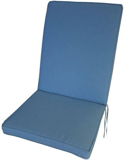 TnS Garden Chair Cushion Blue 94.5x43.5cm