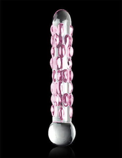 Icicles Icicles No 7 Γυάλινο Dildo Purple 18cm