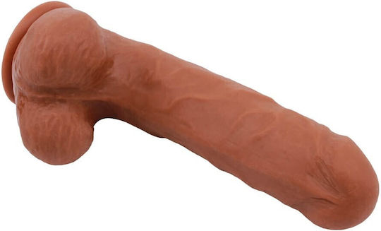 Chisa Novelties Bottomless Pleasure Ρεαλιστικό Dildo με Όρχεις και Βεντούζα Latin 20cm