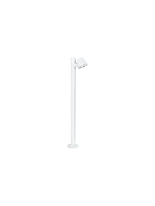 GloboStar GloboStar 60 Outdoor Floor Lamp LED 7W with Warm White Light IP65 White