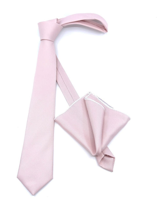 Legend Accessories Men's Tie Set Monochrome Pink