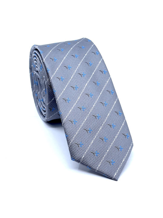 Legend Accessories Men's Tie Set Printed Gray