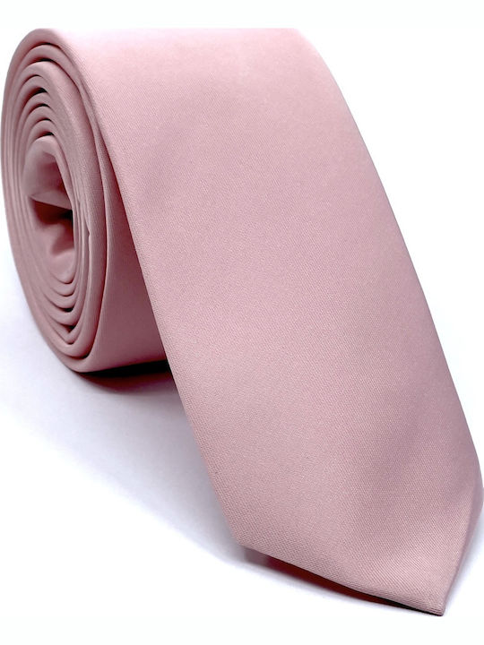 Legend Accessories Herren Krawatten Set Monochrom in Rosa Farbe