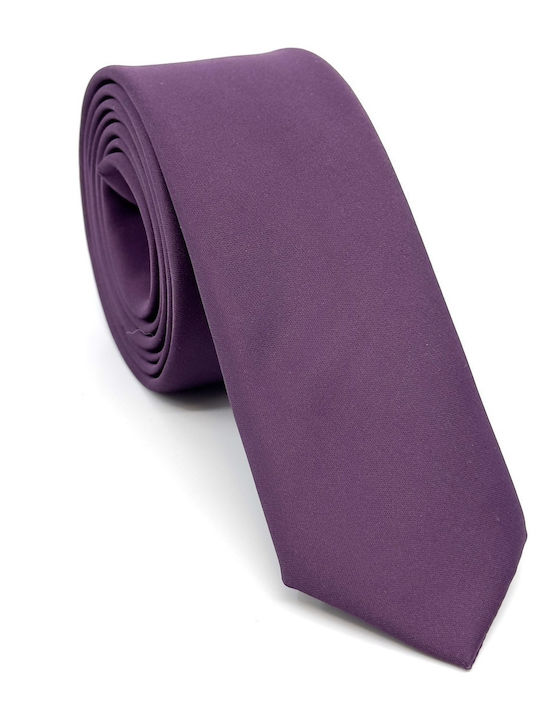 Legend Accessories Set de Cravată pentru Bărbați Monocromie în Culorea Violet