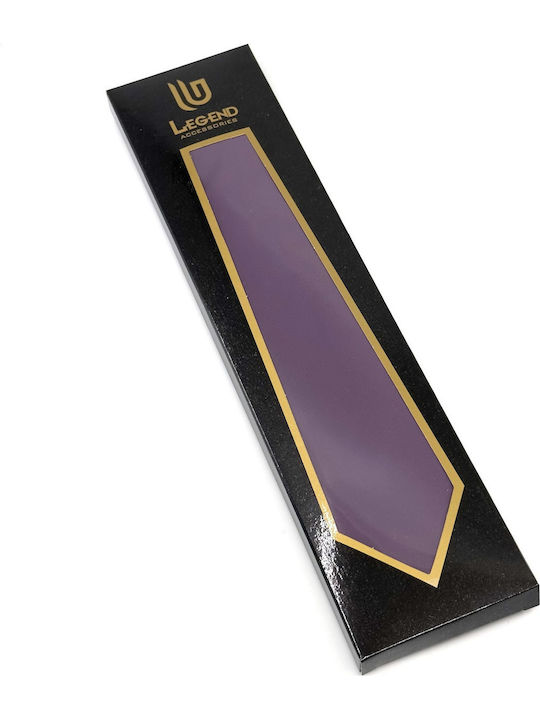 Legend Accessories Set de Cravată pentru Bărbați Monocromie în Culorea Violet