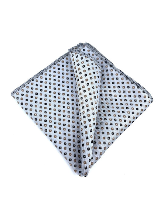 Legend Accessories Herren Krawatten Set Gedruckt in Silber Farbe
