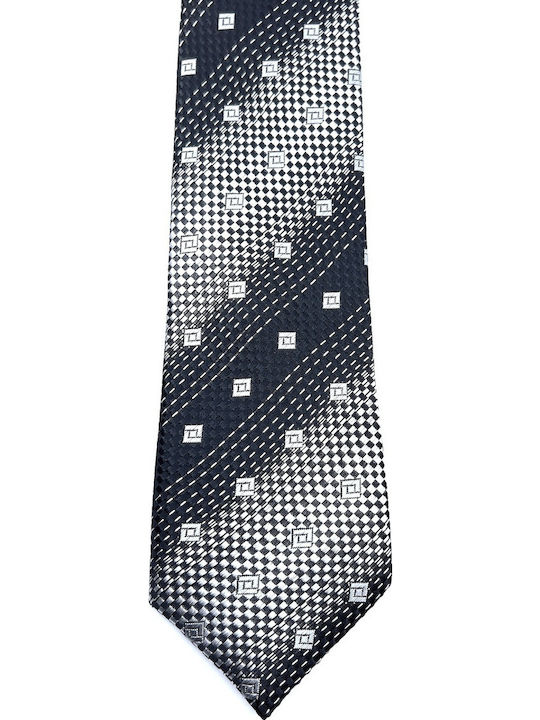 Legend Accessories Herren Krawatten Set Gedruckt in Silber Farbe