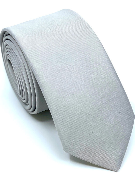 Legend Accessories Synthetic Men's Tie Set Monochrome Silver