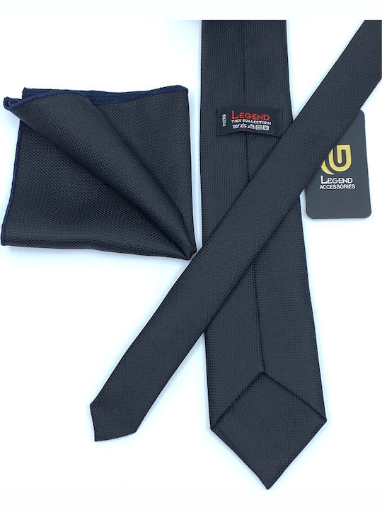 Legend Accessories Men's Tie Monochrome in Black Color