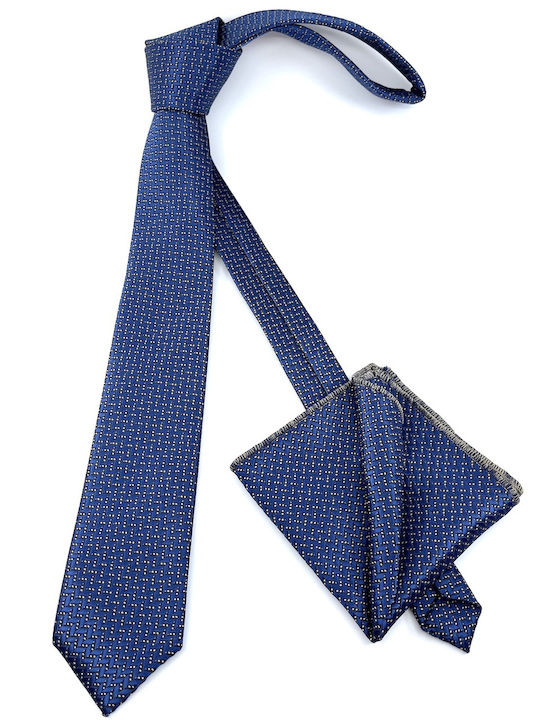 Legend Accessories Men's Tie Printed Blue