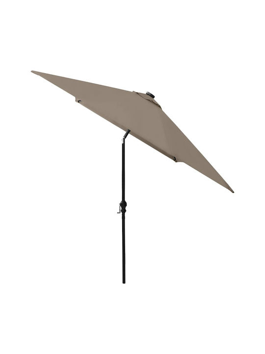 Τετράγωνη Μεταλλική Taupe 2x3m