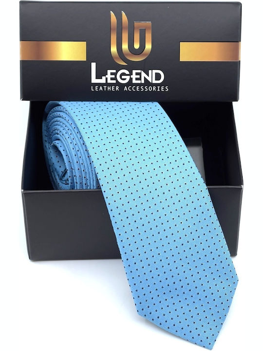 Legend Accessories Synthetic Men's Tie Printed Turquoise