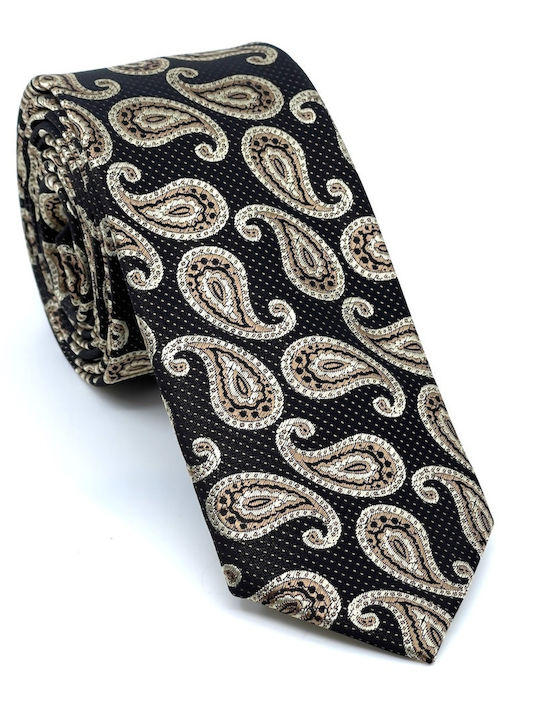 Legend Accessories Men's Tie Set Printed Brown