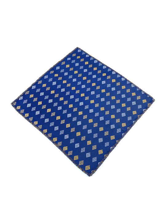Legend Accessories Herren Krawatten Set Gedruckt in Blau Farbe