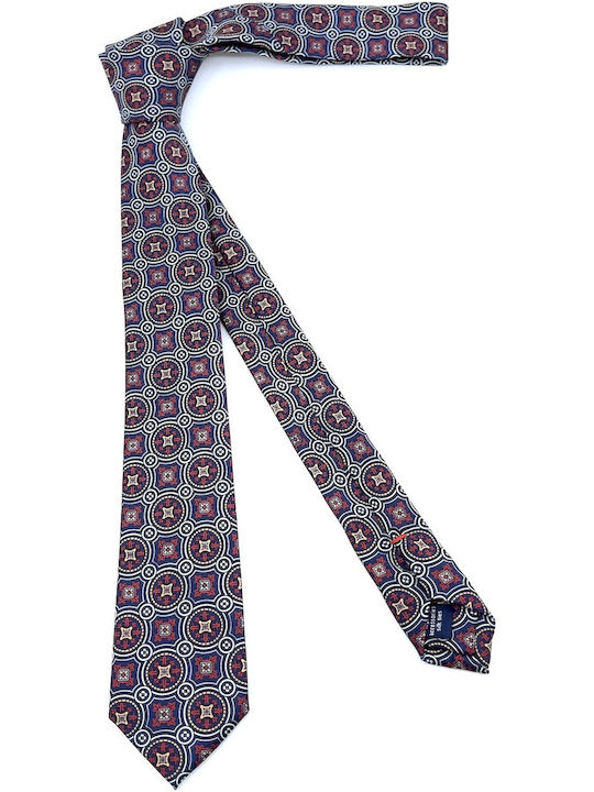 Legend Accessories Cravată pentru Bărbați Mătase Tipărit în Culorea Albastru