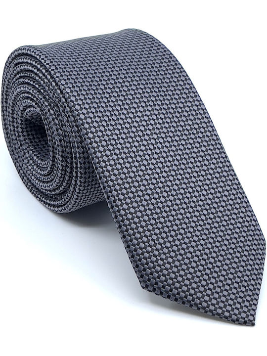 Legend Accessories Men's Tie Set Synthetic Printed in Gray Color