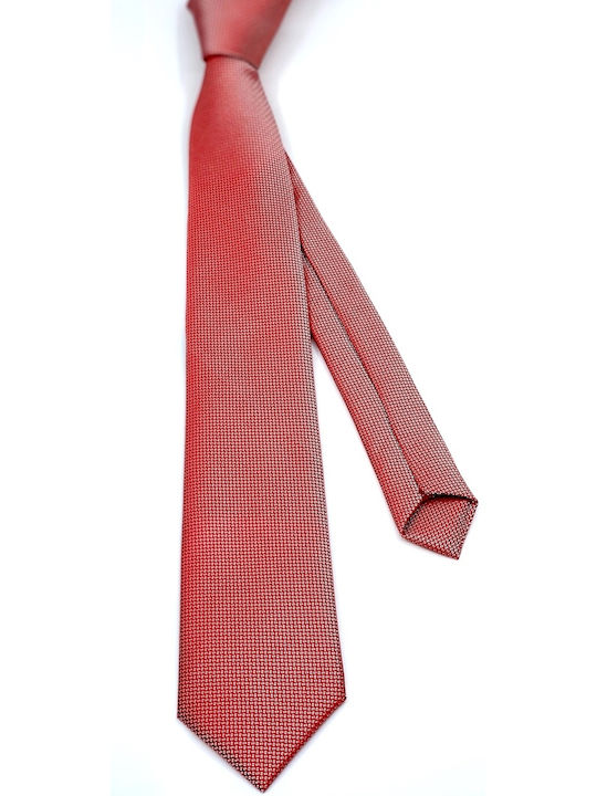 Legend Accessories Herren Krawatte Gedruckt in Orange Farbe