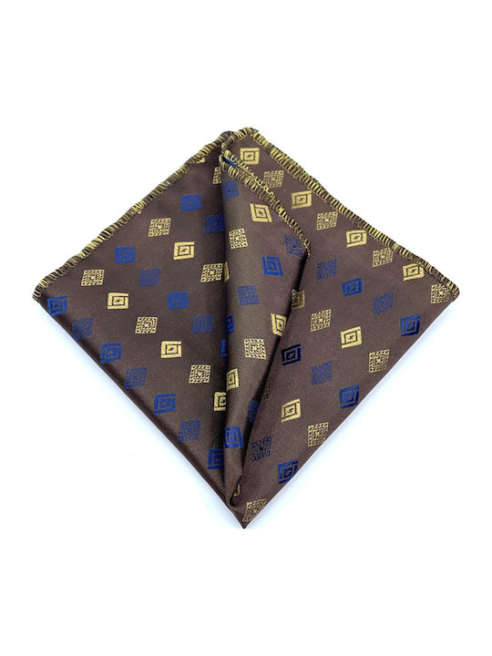 Legend Accessories Set de Cravată pentru Bărbați Tipărit în Culorea Maro