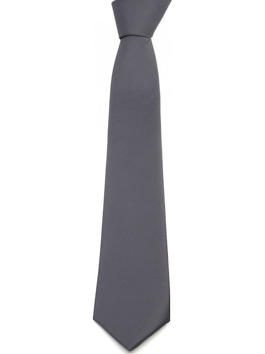 Legend Accessories Herren Krawatte Monochrom in Gray Farbe