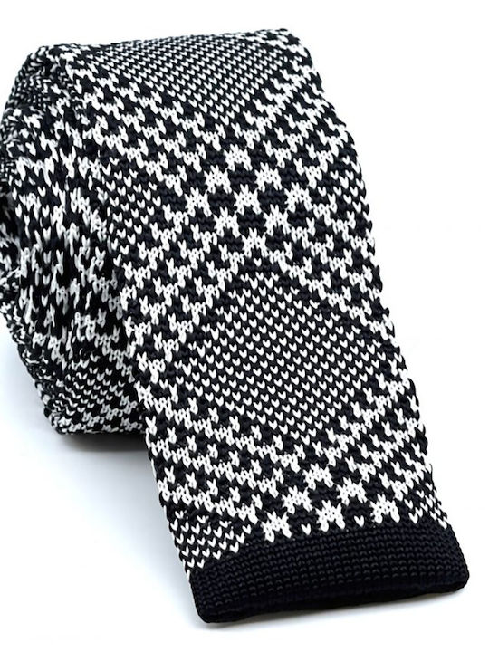 Legend Accessories Men's Tie Monochrome Black