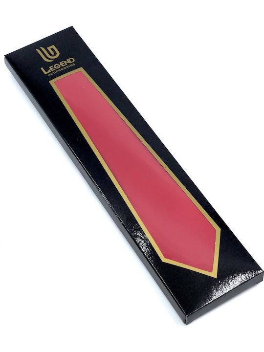 Legend Accessories Synthetic Men's Tie Set Monochrome Red