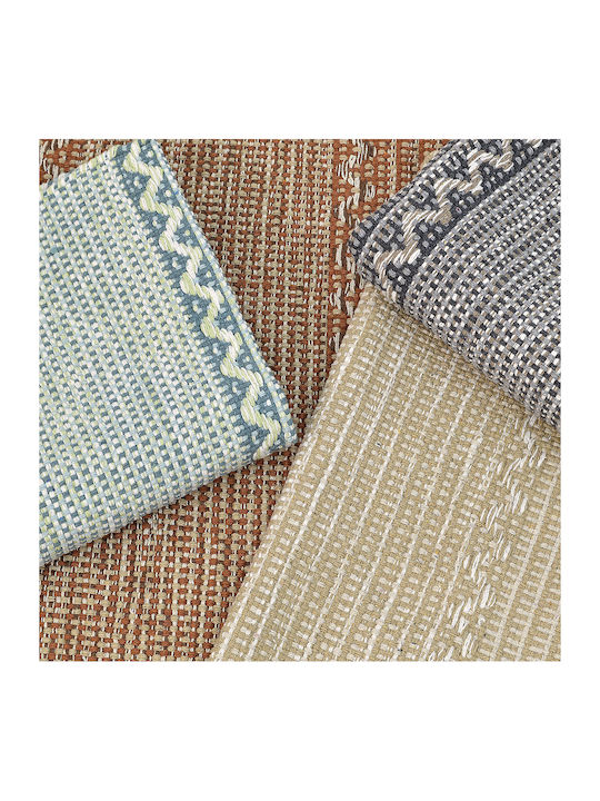 Lino Home Velmar Rectangular Kitchen Mat with Anti-slip Underlay Beige 60x90εκ.