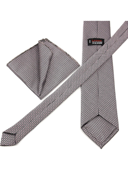 Legend Accessories Men's Tie Set Printed Pink