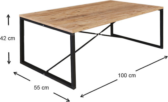 Zentrales Kaffeetisch Harte Beige