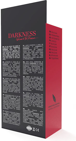 Darkness Submission Mask BDSM Μάσκα σε Μαύρο Χρώμα