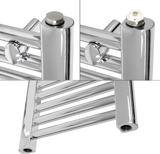 ECD Germany Electric Towel Rail 1200W 150x50cm White