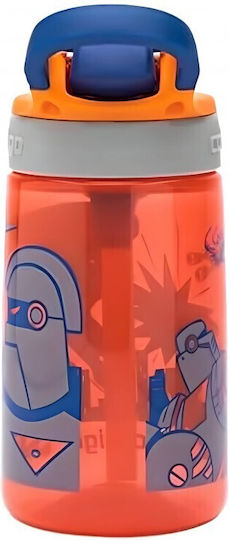 Contigo Gizmo Flip Παιδικό Παγούρι Πλαστικό με Καλαμάκι Non Spill Πράσινο 420ml