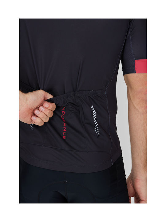 Endurance Ανδρική Κοντομάνικη Μπλούζα Mountain / Road Bike Μαύρη