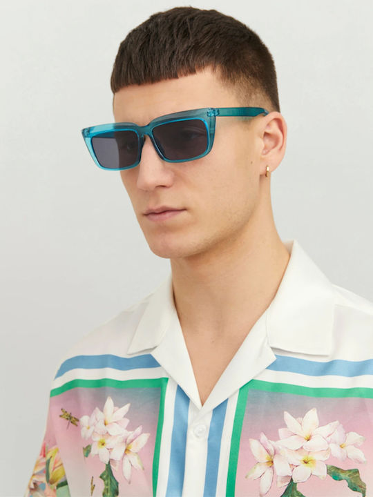 Jack & Jones Jacmartim Ανδρικά Γυαλιά Ηλίου με Κοκκάλινο Σκελετό Blue Horizon 12234705
