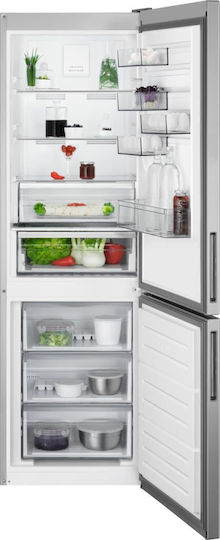 AEG Kühl-Gefrierkombination 331Es NoFrost H186xB59.5xT65cm. Weiß RCB632E6MW