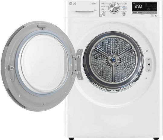 LG RH80V9AV3N Στεγνωτήριο 8kg με Αντλία Θερμότητας