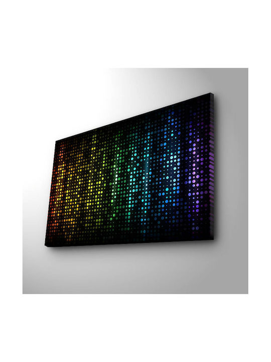 Πίνακας Ξύλινος με LED Φωτισμό 45x70cm