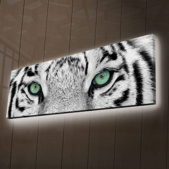 Πίνακας σε Καμβά με LED Φωτισμό 90x90cm