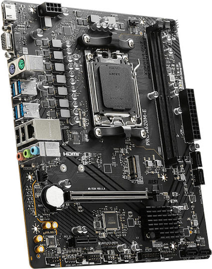 MSI Pro A620M-E Motherboard Micro ATX με AMD AM5 Socket 7E28-001R