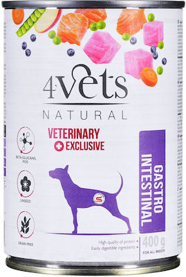 4Vets Canned Gluten Free Wet Dog Food with Turkey 1 x 400gr