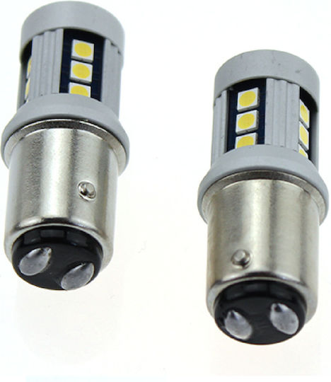 Heleco Крушка За Автомобил BA15D Canbus LED 6000K Хладно Бяло 5W