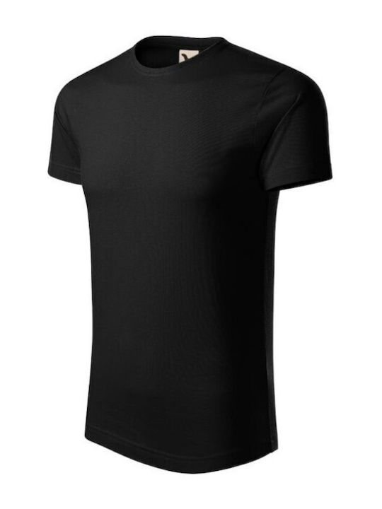 Malfini Werbe-T-Shirt in Schwarz Farbe