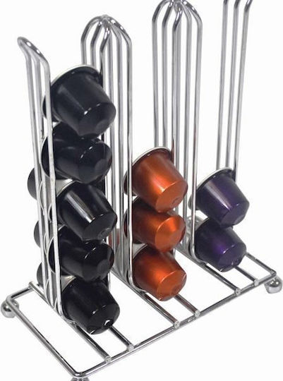 Sidirela Стойка за капсули за 30 капсули Nespresso 16x9x20см E-2881