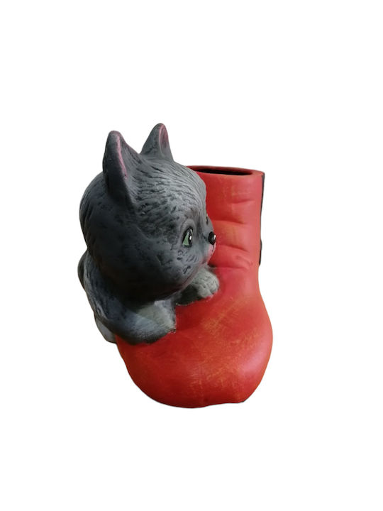 Decorative Cat made of Ceramic 20.5x15.5x17cm 1pcs