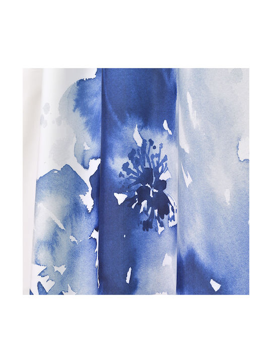 Lino Home Blume Shower Curtain 180x200cm Blue