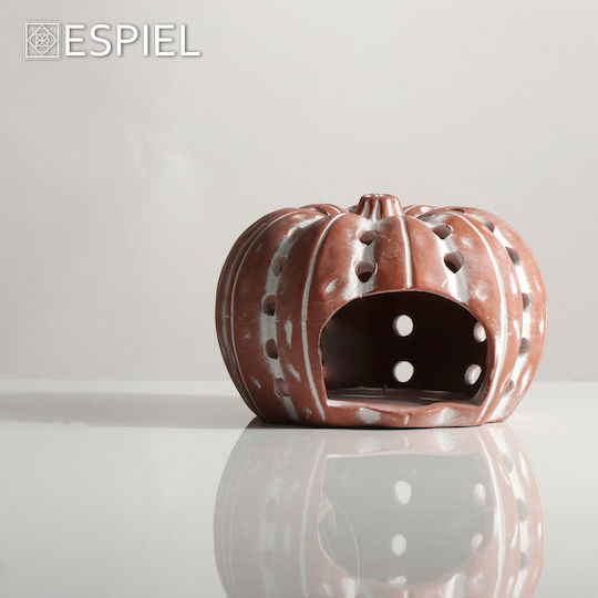 Espiel Decorative Pumpkin made of Ceramic Material 14x14x10cm 1pcs