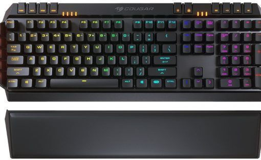 Cougar 700K Evo Gaming Μηχανικό Πληκτρολόγιο με Cherry MX Red διακόπτες και RGB φωτισμό (Αγγλικό US) Κόκκινο