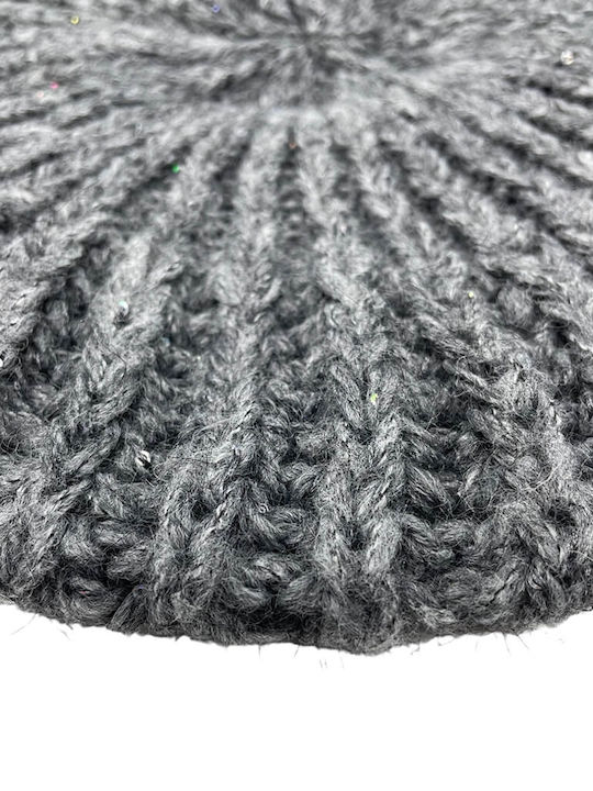 Stamion Knitted Beanie Cap Gray